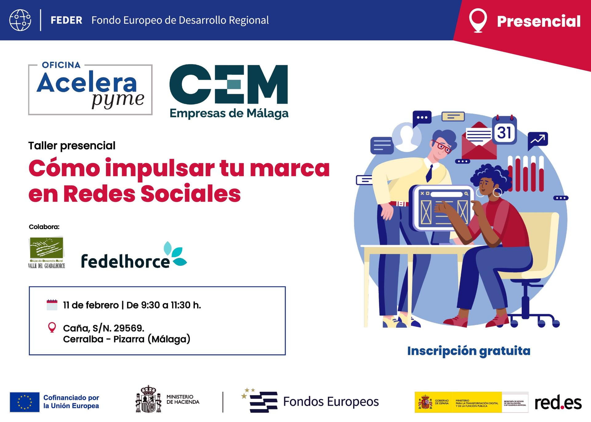 Jornada Acelera Pyme - Cómo impulsar tu marca en RRSS